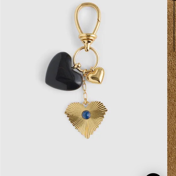 Madewell Accessories - Madewell Cluster Heart Bag Charm